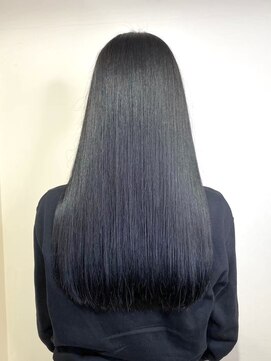 コロ(COLO) 【吉祥寺】髪質改善トリートメント ブルーブラック 艶 カラー