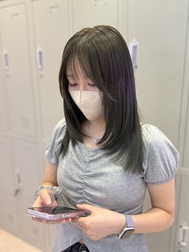 セシル(SECYL) 【Mika】髪質改善　オリーブグレージュ　レイヤーカット　秋　冬