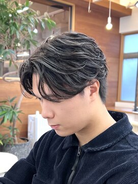 フェザーショート/毛流れセンターパート/シースルー/仙台