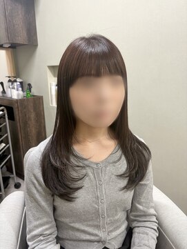 ヤヤ 浅草(yaya.) ミディアムレイヤースタイル