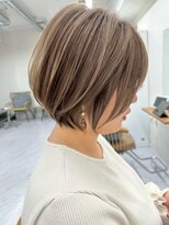 ヘアサロン リボーン(Hair salon Reborn) 王子ボブショートボブカット20代30代40代