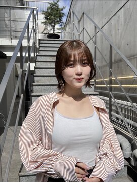 トロワ 高崎(TROIS.) 韓国風ボブ