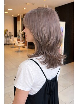 ラシェンテ エイジア 高槻(La Sente Aja) Color Lounge ラベンダーグレージュハイライト