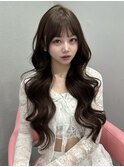 盛れるヘアも秘訣☆絶対に決まる前髪顔まわりとブラウンカラー