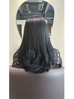 アネ(annee) ブルーブラック 髪質改善