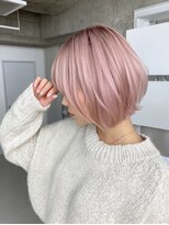 ロウル 池袋(LOWRL)&nbsp;ハッシュカット/グレージュ/デザインカラー/池袋