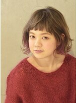 コイ(coii)&nbsp;☆ラベンダーピンクのインナーカラーボブ☆【coii】