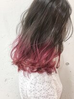 ブルーフェーセス 表参道(blue faces) 『bluefaces』グレー&ピンクグラデーション