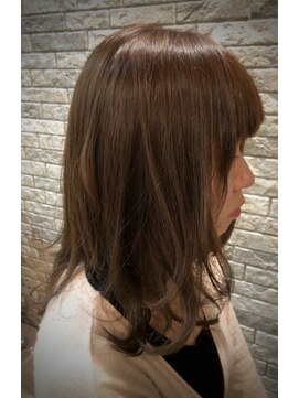 ジェムヘアー(J'aimeHair) ラフワンカール×ベージュ
