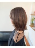 大人な外ハネミディ☆