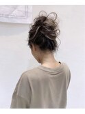 Moana#ルーズアップ☆ヘアセット☆ハイライト☆アッシュ