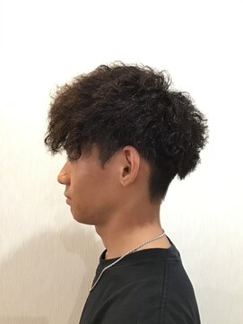 アンティーク(Antique) 【Antique】かりあげツイストパーマスタイル