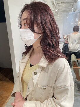 トレス(TRESS) ピンクカラー/暖色カラー/エアリーミディ