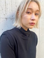 ガレージ バイ グリーン 原宿 表参道(Garage by green)&nbsp;【loki】ハイトーンbob