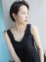 バース(BIRTH)&nbsp;天神【BIRTH】マロンベージュ×耳かけハンサムショート　3