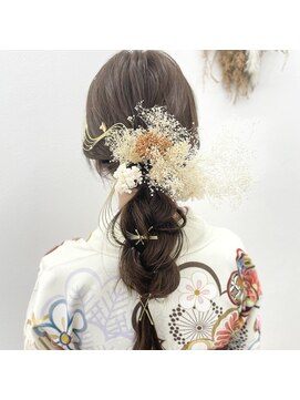 プリマ アンジュ 中目黒店(PRIMA ange) 卒業式 ハーフアップ ヘアセット ヘアアレンジ 中目黒