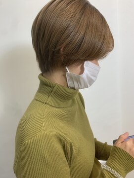 ナンプウ(Nanpu) サラサラ★ストレートマッシュショート