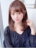 垢抜けシースルーバング☆愛されミディアム　新宿代々木