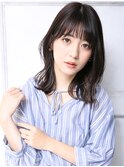 大人可愛い小顔美髪ツヤ髪大人ガーリー顔周りレイヤーA10