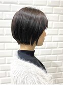 タイトなミニボブ