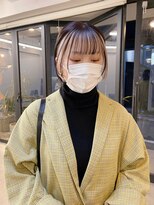 フェイスフレーミング＊ホワイトベージュ