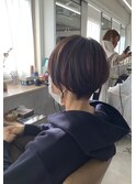 小顔補正立体カット