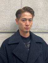 オーシャントーキョー シブヤジンナン(OCEAN TOKYO shibuya JINNAN) ブラウン外国人風オールバック