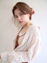 ブゾン(buZon)&nbsp;【buZonブゾン】大人ショート×艶感ベージュ