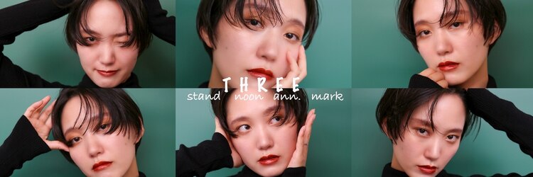 スリー スタンド(THREE STAND)のサロンヘッダー