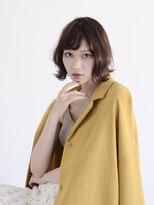 ロアー ヘアー マックイーン 流山おおたかの森店(RAWR hair McQueen)&nbsp;【RAWR】ボブヘアミディアム_外ハネスタイル