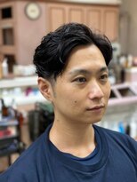 アポロカットステージ 相模大野店&nbsp;アップバング/ツーブロックマッシュ<理容室>[メンズ/相模大野]