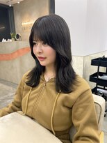 サンド 鹿児島中央(sand)&nbsp;@sei___sandレイヤーカット/ミディアムレイヤー/鹿児島中央駅