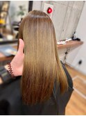ハイトーンロング×髪質改善