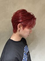 ニコ トウキョウ ヨコハマ(nico)&nbsp;センターパート/メンズヘア/メンズウルフ/ニュアンスパーマ