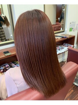 タンゴヘアー(tango hair) イルミナカラー×サンセットピンク♪