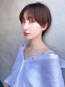 シシ 大宮(She 2.) ハンサム丸みショートボブ/ショート//前髪/丸みショートボブ