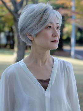 アルトリスト(Altruist Aging×HAIR&SPA) ☆イメチェンピンクベージュアンブレラカラー前髪クールショート