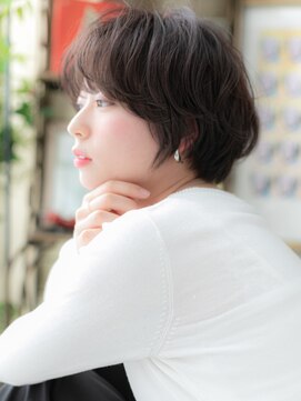 カバーヘア ブリス 北浦和(COVER HAIR bliss) ★くせ毛風ひし形ショート黒髪マッシュルームヘアト30代40代★10