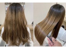 劇的ビフォーアフター事例多数!癖やうねりでお悩みの方は、BLSのストレートで毎日のライフスタイルに潤いを