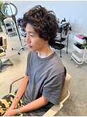 【LOVEST服部】y2kスパイキーベリーショートウルフパーマ