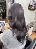 透明感カラー★ダブルカラーブリーチグレージュアッシュ