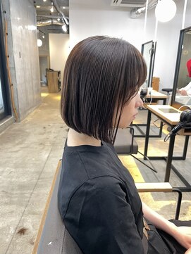 カフカヘア 吉祥寺店(kafka hair) 首をキレイに見せる前下りボブ
