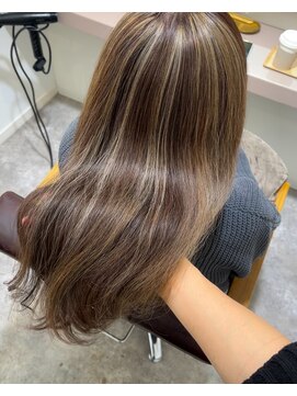 ジュエ ヘアプレイス 岩神店(jouet hair place) ダメージレスに艶カラー