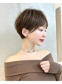 上品ショートショートヘアショートボブくびれ30代40代50代表参道