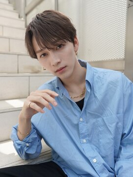 ニコ トウキョウ ロジック(nico TOKYO Logic) メンズシースルーマッシュ韓国マッシュコンマバング