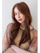 ソレイユカラー トヨカワ(SOLEIL COLOR TOYOKAWA)&nbsp;ロングレイヤーオレンジベージュ