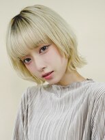マノ 千歳烏山(MaNO) 〈n4〉ショート韓国ボブハイライト髪質改善ブリーチ前髪20代30代