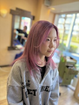 モアムー(Moremuu) 【Makoto】ピンクベージュ