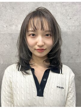 ブルーム 川崎(vroom) 【巻いても巻かなくても可愛い】ミディアムレイヤー