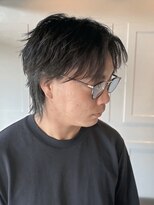 ビアンコ(bianco produce by L'Aube)&nbsp;メンズ/サーフカール/フェザーパーマ/ ウルフマッシュ